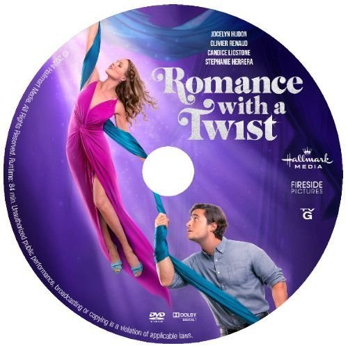 ROMANCE WITH A TWIST DVD HALLMARK MOVIE 2024 film