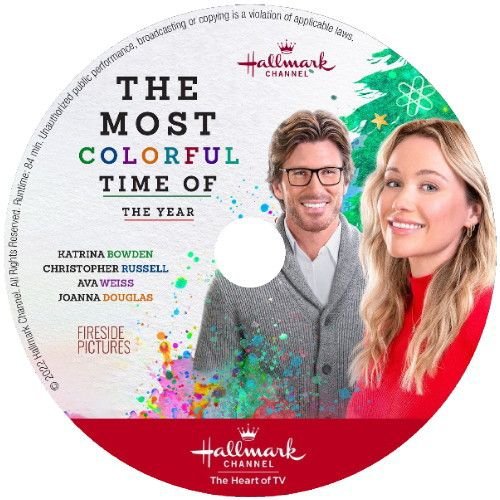 THE MOST COLORFUL TIME OF THE YEAR DVD HALLMARK MOVIE 2022 Christopher Russell film