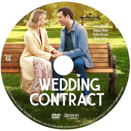 THE WEDDING CONTRACT DVD HALLMARK MOVIE 2023 Becca Tobin film