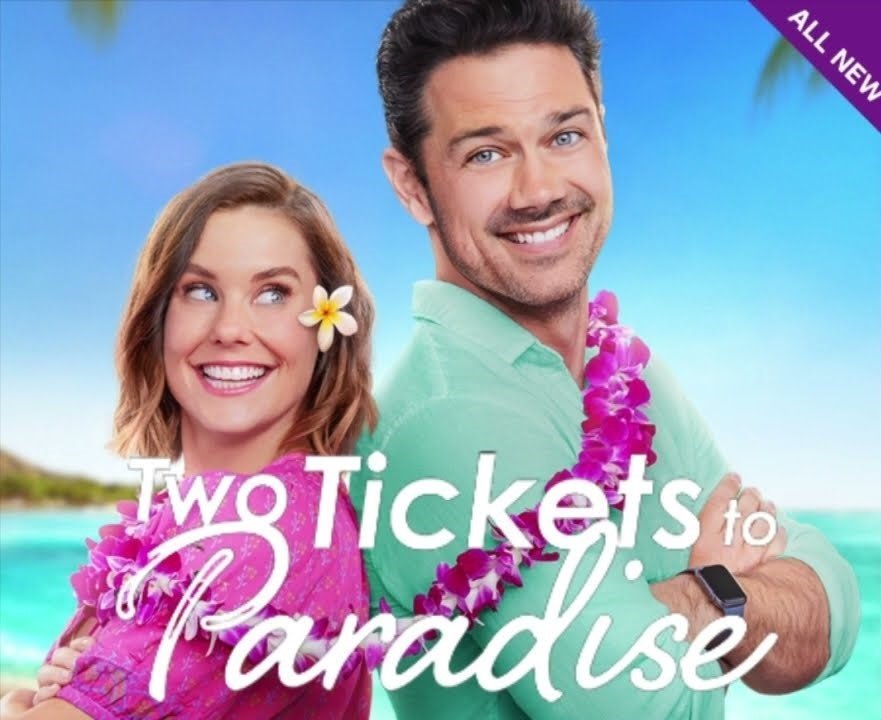 TWO TICKETS TO PARADISE DVD HALLMARK MOVIE 2022 Ryan Paevey film