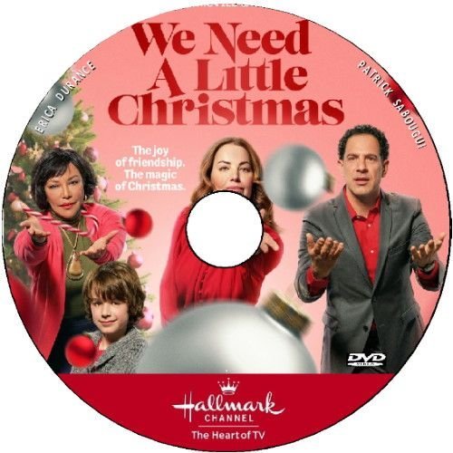 WE NEED A LITTLE CHRISTMAS DVD 2022 HALLMARK MOVIE film
