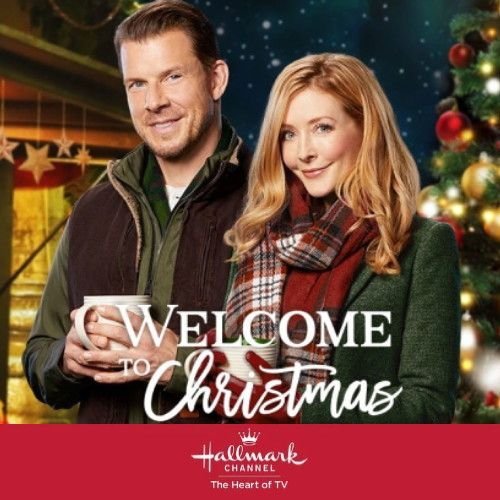 WELCOME TO CHRISTMAS DVD HALLMARK MOVIE 2018 Eric Mabius film