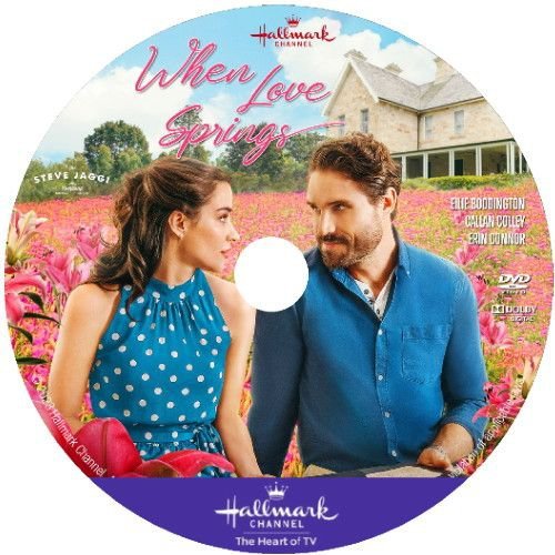 WHEN LOVE SPRINGS DVD HALLMARK MOVIE 2023 Rhiannon Fish film