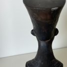 Vintage Stone Figurine Statue of Egyptian Queen Nefertiti Made in Egypt