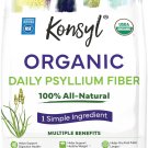 Konsyl Organic Psyllium Husk Powder, 5g of Plant Based Soluble Fiber per Serving – USDA Organic