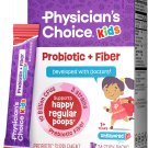 Physician's Choice Kids Probiotic + Prebiotic Fiber Packets (Ages 1+) - Supports Regularity