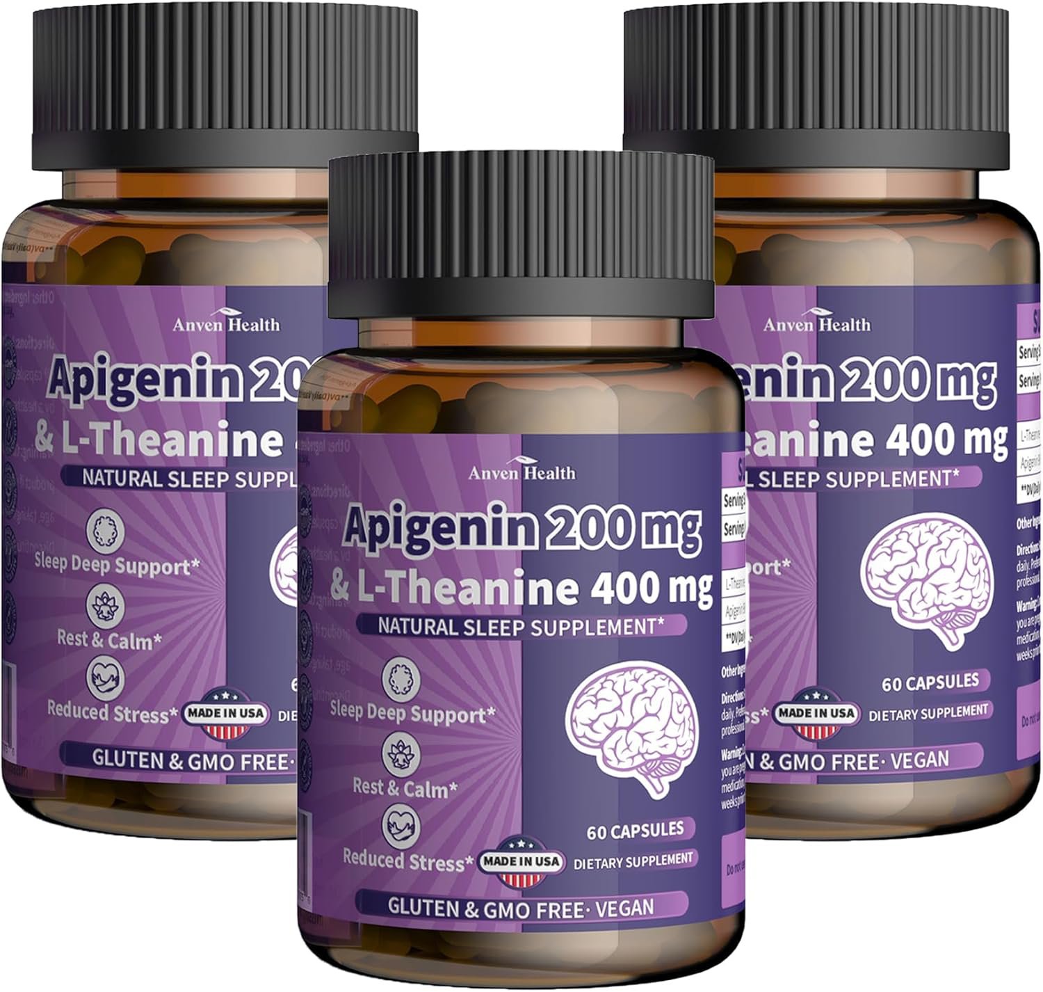 Source Of Nature Apigenin Dietary Supplement, 200 Mg