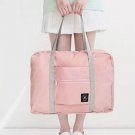 Foldable Travel Luggage Carry-on Shoulder Duffle Bag Lightweight Sport Tote Bag Pink
