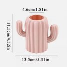 Plastic Flower Vase Creative Nordic Decoration Home Imitation Ceramic Vase Pink