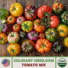 Culinary Heirloom Tomato Seed Mix Organic Nongmo Genuine Fresh For Garden Culinary Heirloom Tomato Seed Mix Organic Nongmo Genuine Fresh For Garden