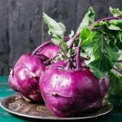 1000 Purple Vienna Kohlrabseeds Nongmo Heirloom Fresh For Garden