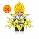 Minifigure Son Goku Yellow Hair Dragon Ball Super Z Wm Fast Ship