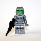 Minifigure Halo Spartan Soldier Silver Video Game Fast Ship