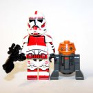 Minifigure Clone Shock Trooper With Chopper Droid Star Wars Fast Ship