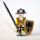 Minifigure Militia Soldier Knight Castle Gold Dragon Fast Ship
