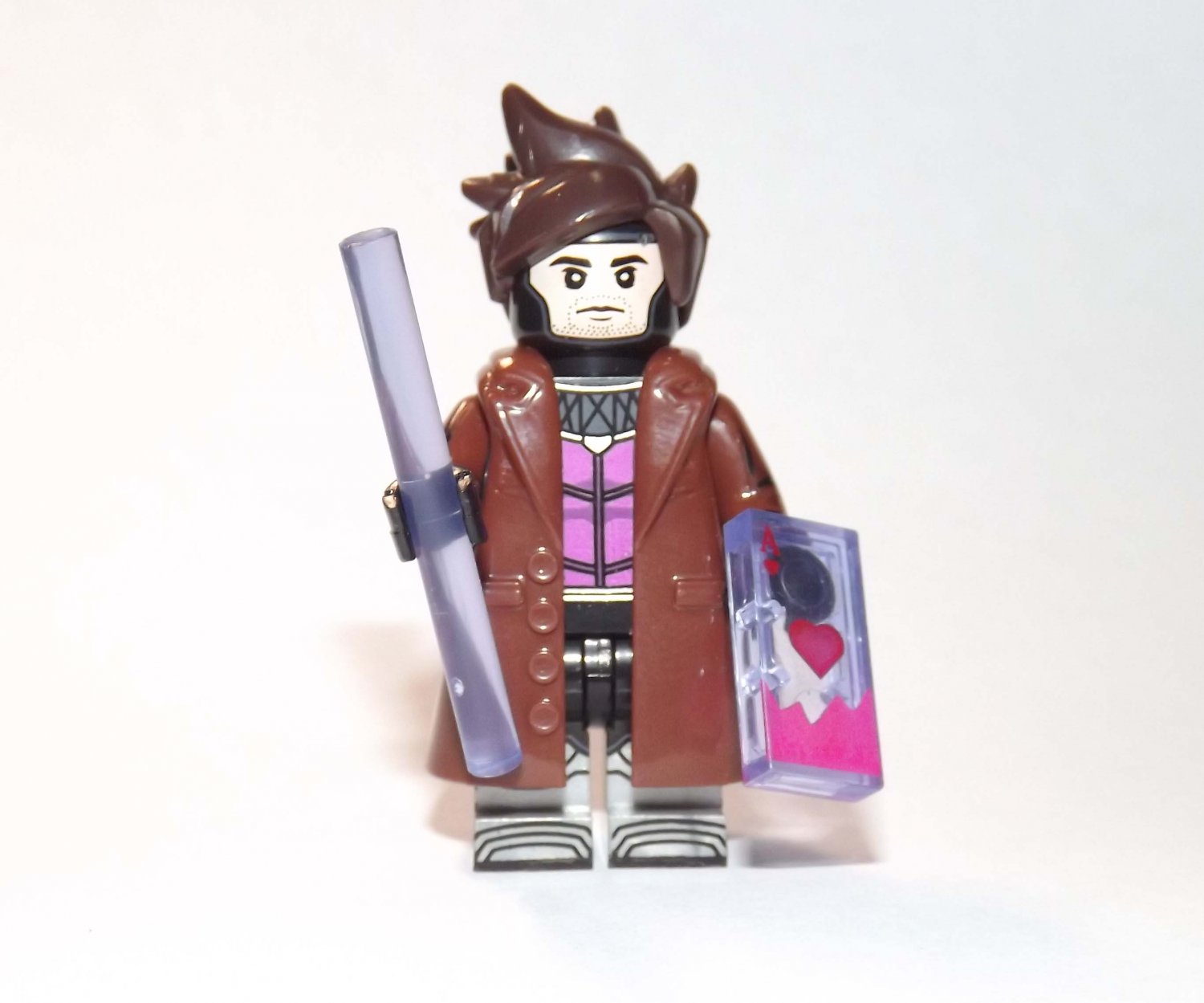 Minifigure Gambit Marvel X-Men Cartoon Comic Fast Ship