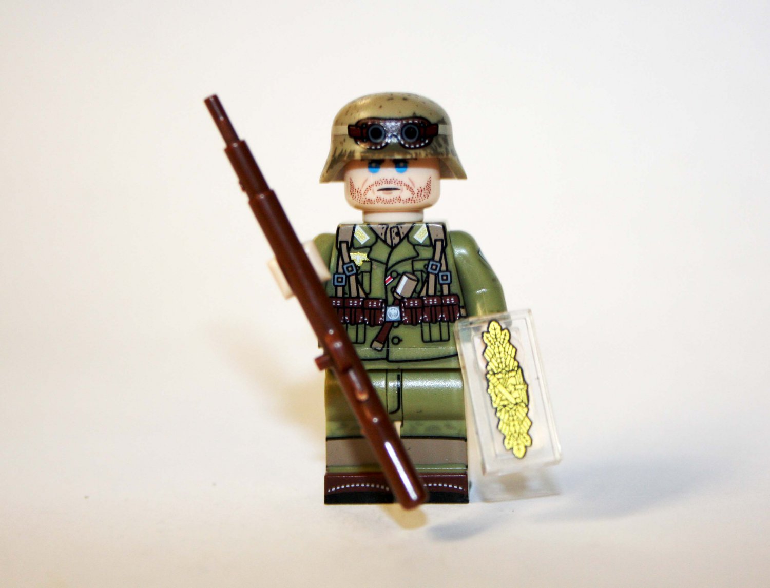 Minifigure German Afrika Korps Goggles Ww2 Army Fast Ship