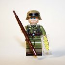 Minifigure German Afrika Korps Goggles Ww2 Army Fast Ship