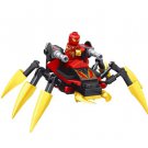 Minifigure Spider-Man Iron Spider With Spider Crawler Machine Fast Ship