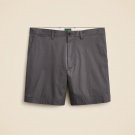 Coal Grey Stretchy cropped Short