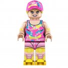 Toys Custome Minifigure Barbie In Roller Skating Outfit Barbie Movie Fast Ship From US