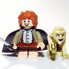 Toys Custome Minifigure Sam With Gollum Lotr Lord Of The Rings Hobbit Fast Ship From US