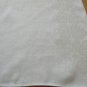 Antique Damask Linen Tea Cloth Tablecloth ~ 33 x 34 In