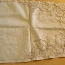 Antique Stamped Linen To Embroider  Runner ~ Vogart
