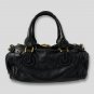 PreOwned CHLO&Atilde;� Paddington Bag  Black Leather With Gold Lock Hardware