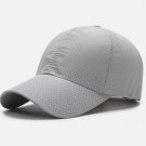 Breathable Baseball Cap Summer Thin Mesh Quick Dry Sun Sport Solid Hat Men Women Breathable Baseball Cap Summer Thin Mesh Quick Dry Sun Sport Solid Hat Men Women