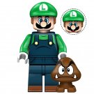 Luigi Custom Minifigure Toys Luigi Custom Minifigure Toys