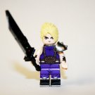 Sale Cloud Strife Final Fantasy 7 Video Game Purple Minifigure Custome ToysShip With USPS