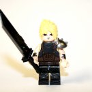 Sale Cloud Strife Final Fantasy 7 Video Game black Minifigure Custome ToysShip With USPS