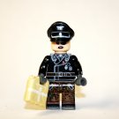 Sale Panzer Commander with Eye Patch German WW2 Minifigure Custome ToysShip With USPS