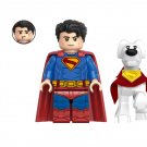 Sale Superman with Krypto Dog Superman 2025 Movie DC Minifigure Custome ToysShip With USPS