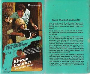 Stuart Jason: African Contract - The Butcher #14 - 1975 pbk