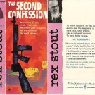 Rex Stout: Nero Wolfe - The Second Confession - 1961 pbk