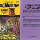 Dan J. Marlowe: Drake #7 - Operation Checkmate - 1972 pbk