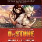 Anime DVD Dr. Stone Complete TV Series Season 1-3 Vol.1-46 End + Special Eng Dub