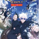 Anime DVD Jujutsu Kaisen TV Series Season 2 Vol.1-23 End English Dub