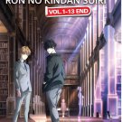 Anime DVD Kamonohashi Ron No Kindan Suiri Vol.1-13 End English Subtitle