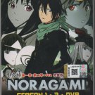 Anime DVD Noragami Season 1+2 Vol.1-25 End (English Dubbed) + OVA