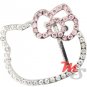 Sexy shiny Hello Kitty Belt Buckle Rhodium plated