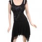 Super Fun Black Asymetrical Dress