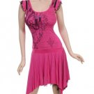 Super Fun Fushia Asymetrical Dress