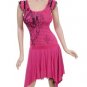 Super Fun Fushia Asymetrical Dress