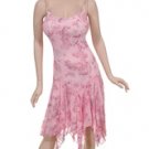 Soft Pink Asymmetrical Summer Dress
