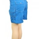 Blue Sherry Taylor Cotton Linen Shorts