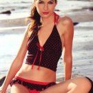 Black and Red Polka Dot Tankini Bathing Suit Swim suit