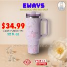 EWAYS - Vacuum Cup Stainless Steel - 32 fl. oz - Purple Pink - Free Shipping - NO TAX